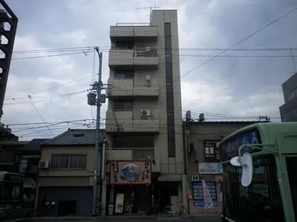 京都府京都市中京区聚楽廻東町【マンション】の外観