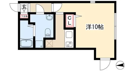 Branche桜山【0101号室】の間取り