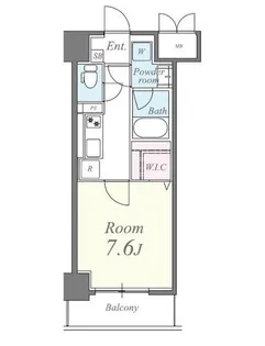 リベルティア【9階】の間取り