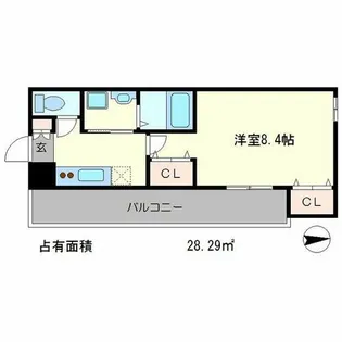 コンフォール吉田【3階】の間取り