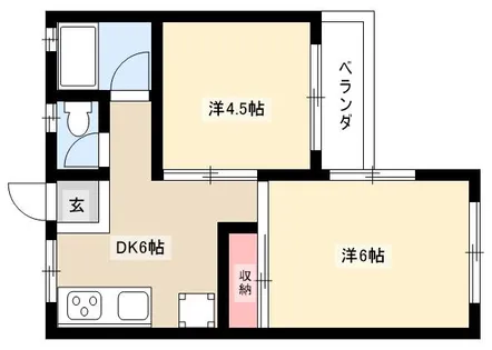 丸協マンション3【233号室】の間取り