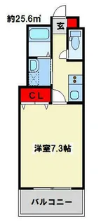 Blane・noire【302号室】の間取り