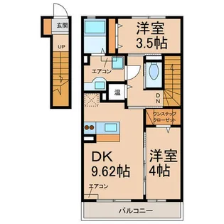 レジデンス月【2階】の間取り