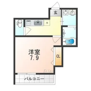 フジパレス堺長曽根町【3階】の間取り