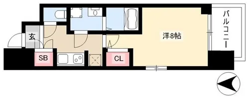 La Douceur本郷【10階】の間取り