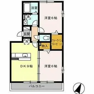 アウスレーゼ【3階】の間取り