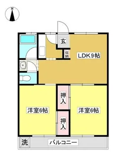 伊藤マンション【3-C号室】の間取り