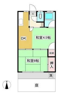 梅田アパート【103号室】の間取り