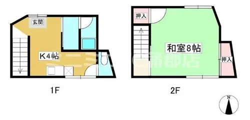 愛知県蒲郡市西浦町池田【一戸建】の間取り