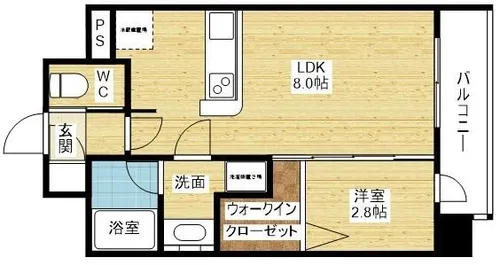 レオンコンフォート十三【3階】の間取り