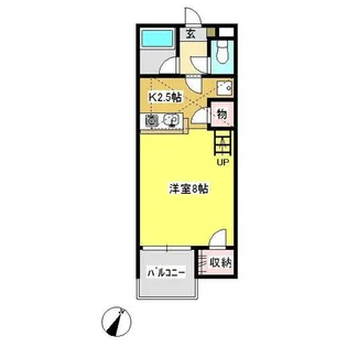 セザンヌ大塚【2階】の間取り