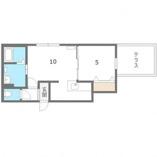 北海道札幌市手稲区手稲本町一条1丁目【マンション】の間取り
