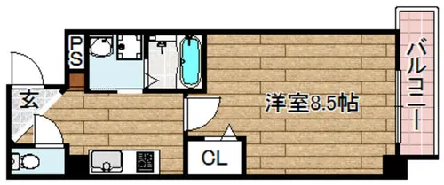 プラネット46【3階】の間取り