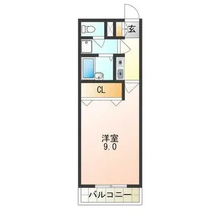 メゾンMICHIKO【1階】の間取り