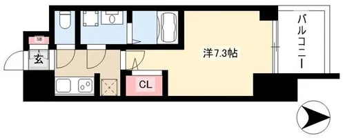 La Douceur本郷【11階】の間取り