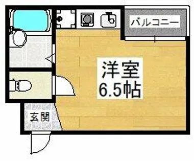 伊集館【5階】の間取り