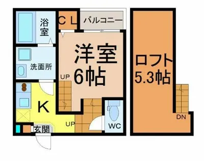 愛知県名古屋市南区桜台2丁目【アパート】の間取り