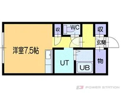 アイホーム銭函【3階】の間取り