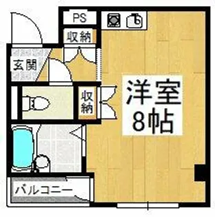 ロイヤルクレイン汐の宮【3階】の間取り