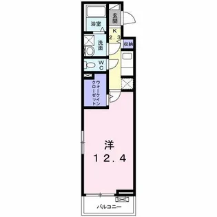カメラート高見【2階】の間取り