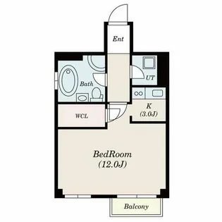 シュタットメゾンⅡ【802号室】の間取り