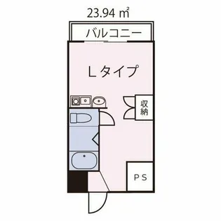 ドミール今池【701号室】の間取り