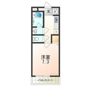 エーワン池浦【1階】の間取り