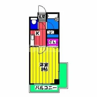 ジュネス井尻駅前【4階】の間取り