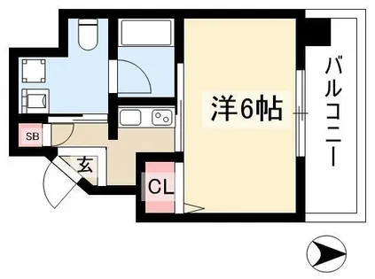 ALATO白壁【0205号室】の間取り