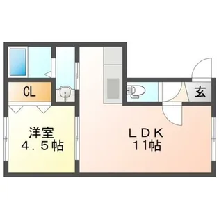 ネクストパーク【3階】の間取り