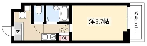 アル・ソーレ上前津【3階】の間取り