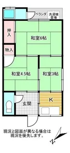 メモリア有本【2階】の間取り