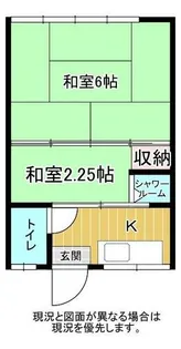 千秋荘【2階】の間取り