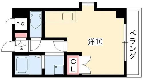 ドムス本山【1階】の間取り