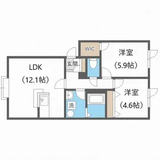 サンヒルズ【2階】の間取り