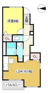 ライグッドⅡ【1階】の間取り