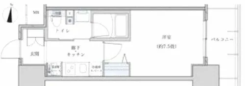 パークアクシス名古屋山王橋 もご紹介可能です【11階】の間取り