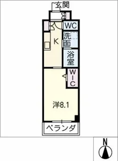 MELIA AOYAMA【1階】の間取り