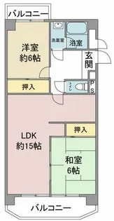 トーク21【3階】の間取り