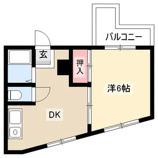 サンシティ南明【100号室】の間取り