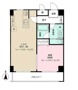 T’sROOM【2階】の間取り