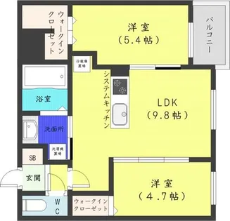 berlinetta312【4階】の間取り