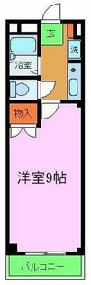グリーンパレス【3階】の間取り