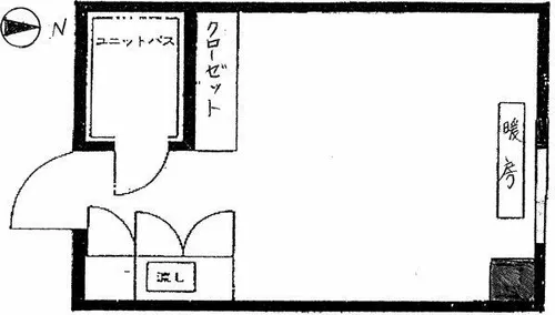 シャンボール札幌【3階】の間取り