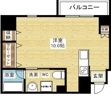 フロンティアゲート淀川【2階】の間取り