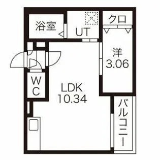 Warren kanseiⅡ【302号室】の間取り