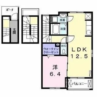 U・PLACE【301号室】の間取り