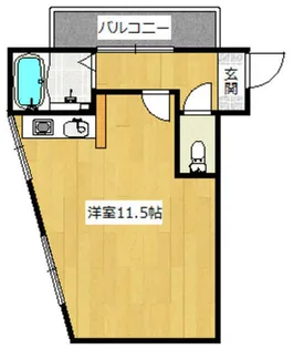 PARKマンション【303号室】の間取り