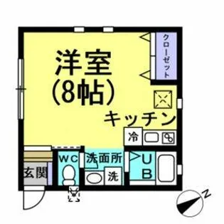 e-House【W2号室】の間取り