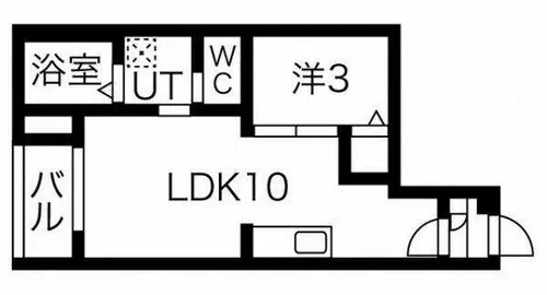 Warren juichiyaⅡ【1階】の間取り